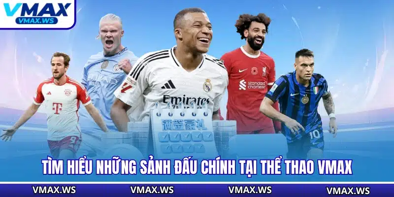 Tìm hiểu những sảnh đấu chính tại thể thao VMAX